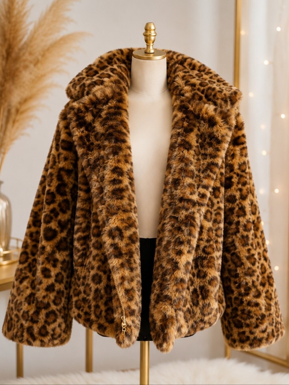 Leopard Print Faux Fur Jacket 👢 Beth Dutton Style 💁♀️